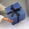 Large Gift Box 12x12x10 Inches,Blue Gift Boxes for Presents,Birthday Box,for Packaging,Valentine's Day,Mother's Day,Christmas,Anniversaries,Family or Business.